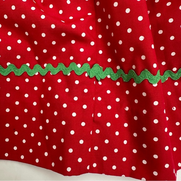 Shrimp & Grits Kids Christmas Tree Smocked Dress 18 mo - Picture 6 of 7